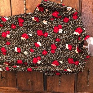 Kathy Ireland Women’s top, floral pattern